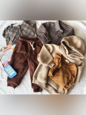 Neutral Baby Bundle 12–18M | Zara, Gap, Jamie Kay 🤍